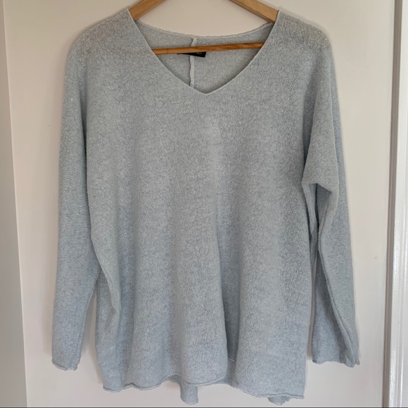 Sweaters - 4/$30 Pale Blue Mohair Blend Sweater